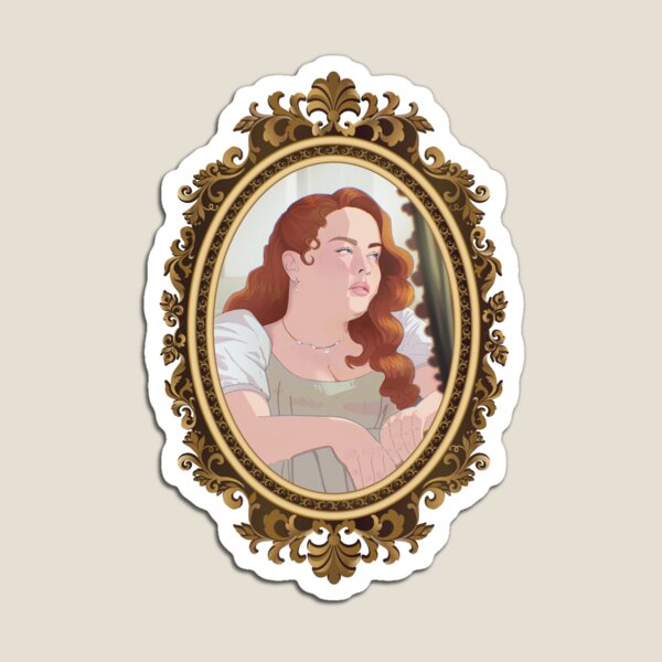 Aperçu de l'œuvre Pénélope Featherington | Fanart de la saison 3 de Bridgerton créée et vendue par crisshasart.