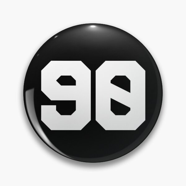 Item preview, 90, Ninety, white, University designed and sold by Numbers-Art.