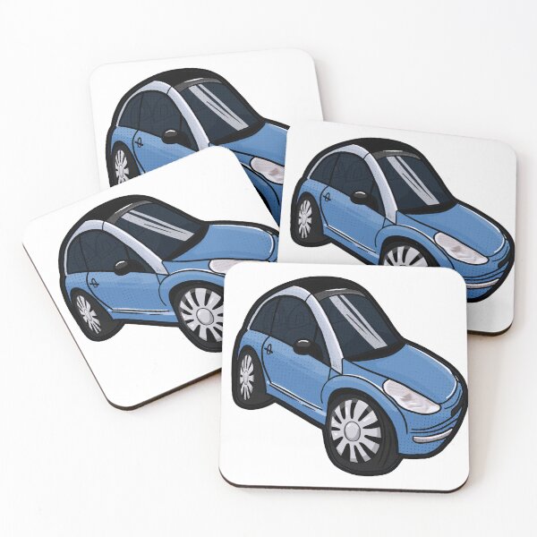 Item preview, Pierdek The Small Blue Car designed and sold by MonkiFlipp.