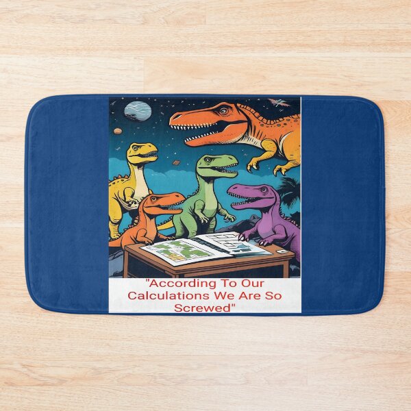 Item preview, The Dinosaurs Knew What Was Coming But...  designed and sold by Hall-O-Gram.