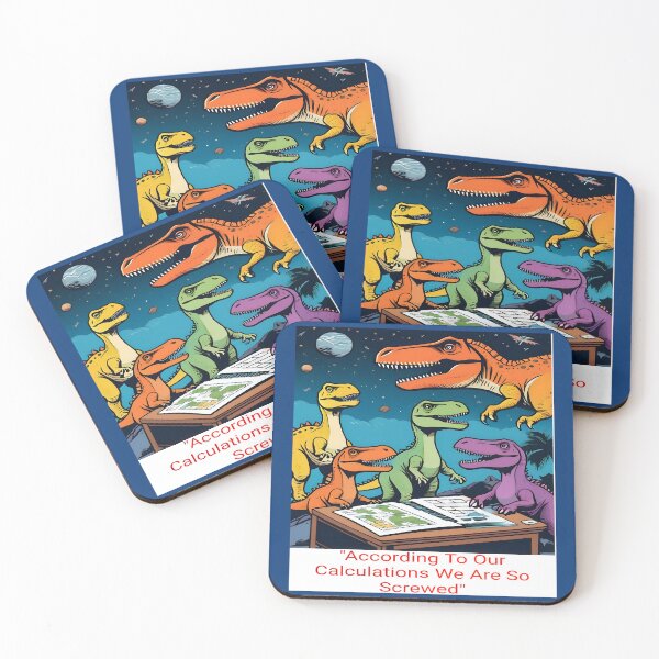Item preview, The Dinosaurs Knew What Was Coming But...  designed and sold by Hall-O-Gram.