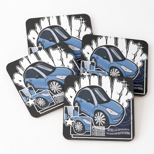 Item preview, Pierdek The Small Blue Car Design designed and sold by MonkiFlipp.