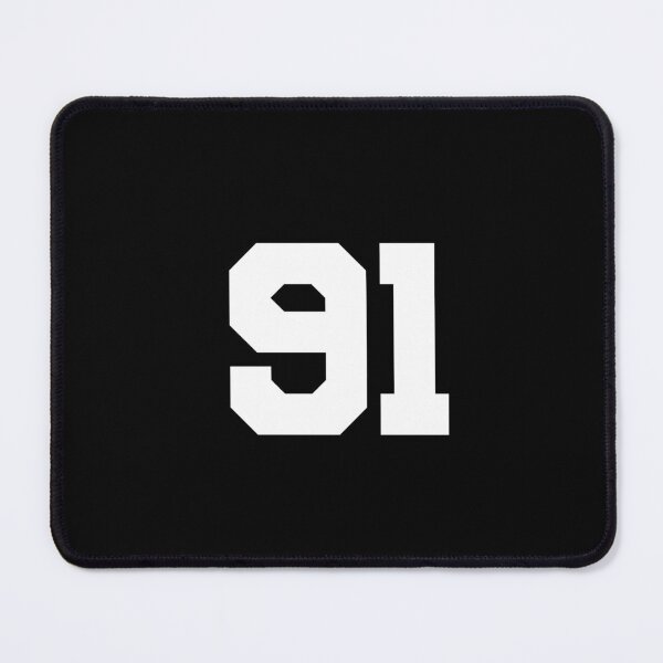 Item preview, 91, Ninety-one, white, University designed and sold by Numbers-Art.