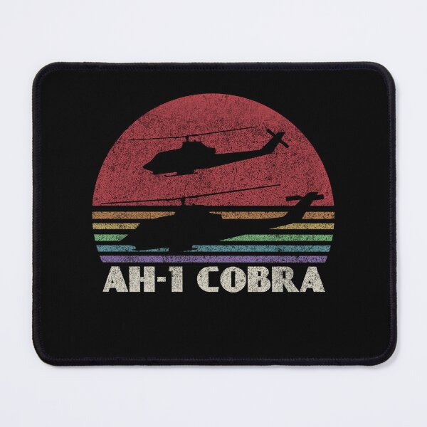 Item preview, AH1 Cobra Helicopter Retro Vintage Sunset Gift designed and sold by MilitaryMart.