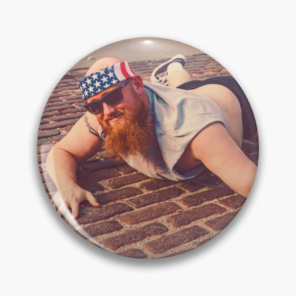 Item preview, Red Bearded Man on Road designed and sold by Micah Kafka.