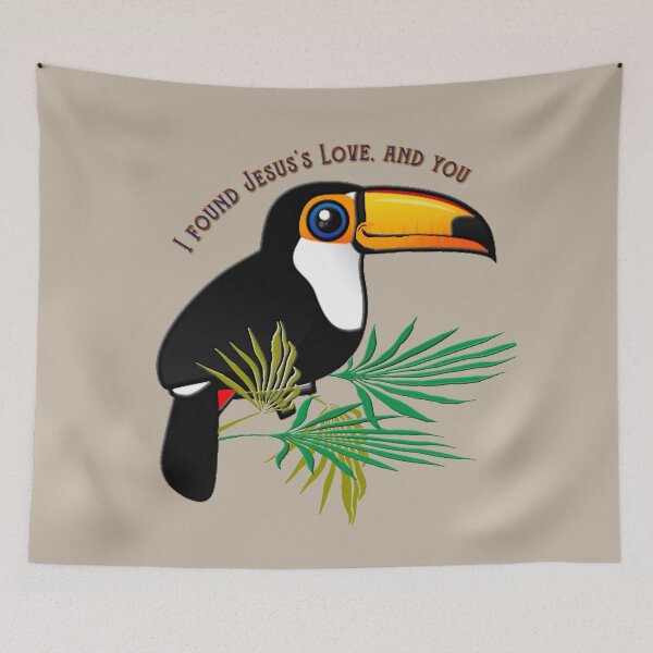 Item preview, TOUCAN LOVE from Jesus AND YOU TOO CAN designed and sold by THE AMERICAN TEEVANGELIST.