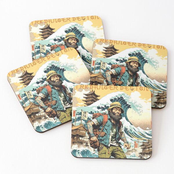 Item preview, Apocalypse Dan vs The Big Wave designed and sold by Dirk Danger Designs.
