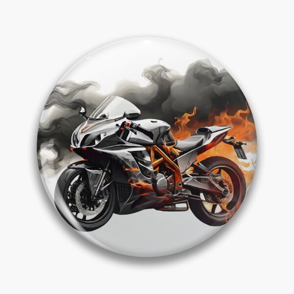 Item preview, Sport motorcycle and fire designed and sold by Nazardes.