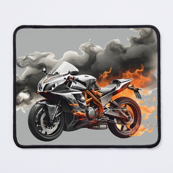 Item preview, Sport motorcycle and fire designed and sold by Nazardes.