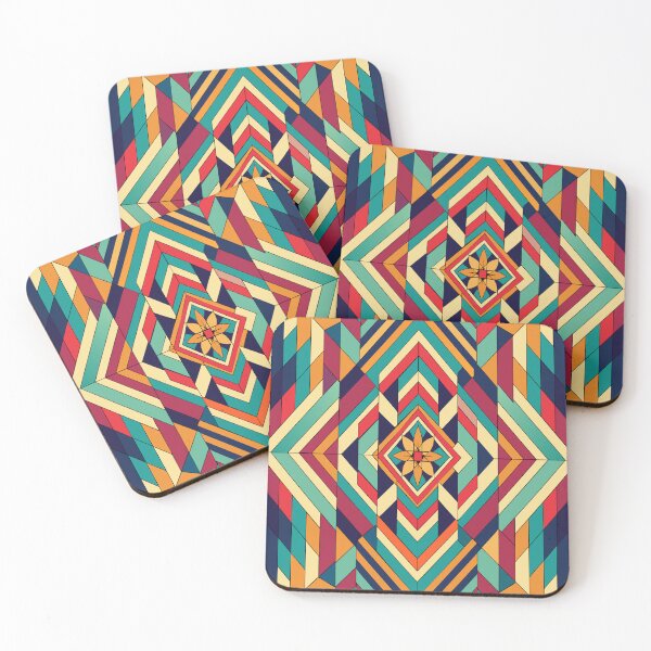 Item preview, Chromatic Harmony,Colorful Geometric Illustration designed and sold by AgarutanPrint.