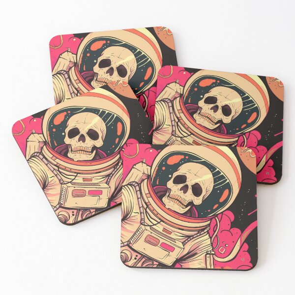 Item preview, Crimson Cosmonaut designed and sold by Retro Type.