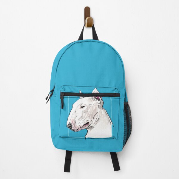 Item preview, English Bull Terrier White Dog Face Cute Sketch designed and sold by edrawings38.