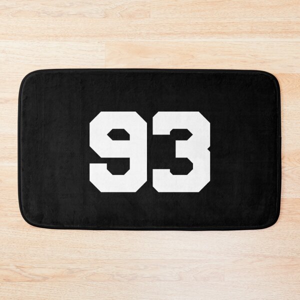 Item preview, 93, Ninety-three, white, University designed and sold by Numbers-Art.
