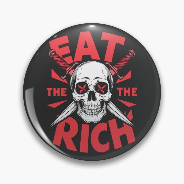 Item preview, EAT THE RICH: Rise Against Inequality designed and sold by SplashTastic.