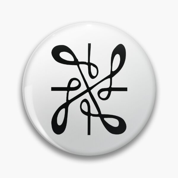 Item preview, An abstract geometric design composed of curved lines forming loops. designed and sold by ElenaHrubes.