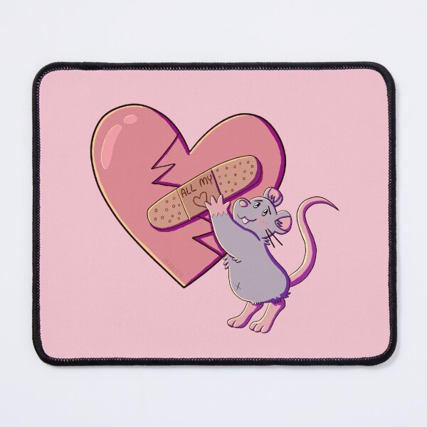 Item preview, All My Love Heart Mouse designed and sold by skybluekitty.
