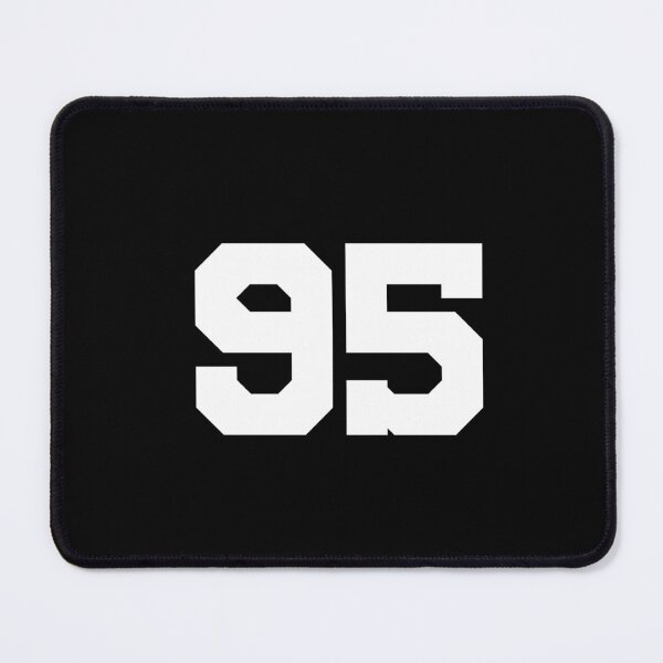 Item preview, 95, Ninety-five, white, University designed and sold by Numbers-Art.