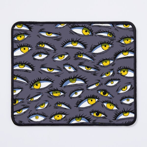 Item preview, Yellow Eyes Pattern designed and sold by AidanThomasArt.