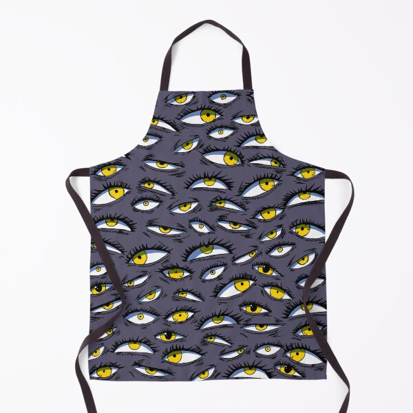 Aperçu de l'œuvre Motif yeux jaunes créée et vendue par AidanThomasArt.