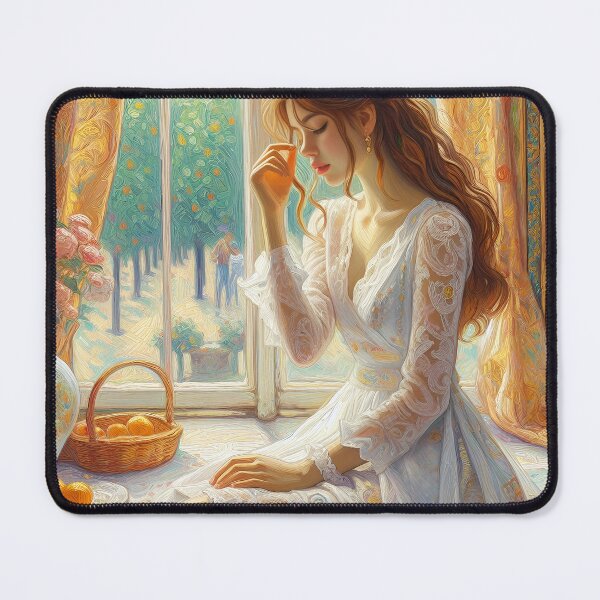 Item preview, The "Girl by the window" designed and sold by aleksandr13.