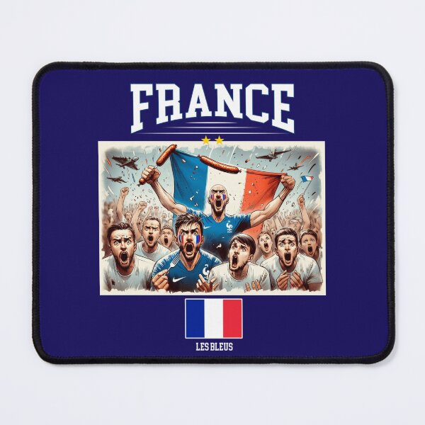 Item preview, French Fans Euro24, sausage on a Fork. France designed and sold by Get-Forked.
