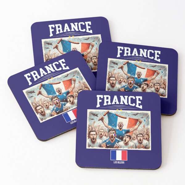 Item preview, French Fans Euro24, sausage on a Fork. France designed and sold by Get-Forked.