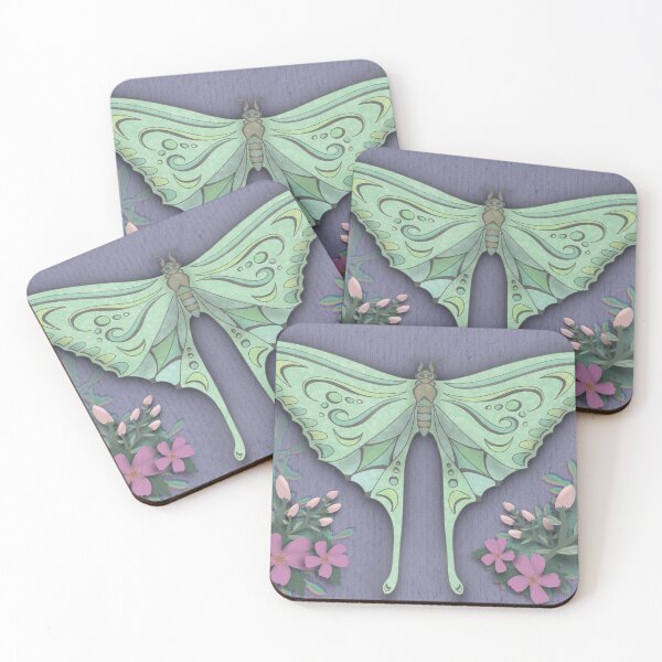 Item preview, Moth to Flora designed and sold by AdriaCaps Art & Design.