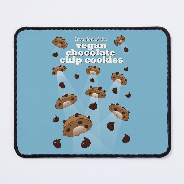 Item preview, invasion of the vegan chocolate chip cookies designed and sold by VeganHotDog.
