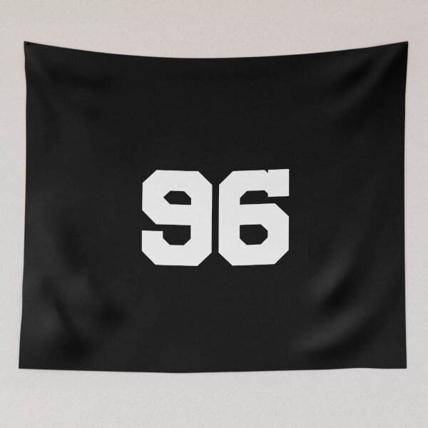 Item preview, 96 Ninety-six, white, University designed and sold by Numbers-Art.