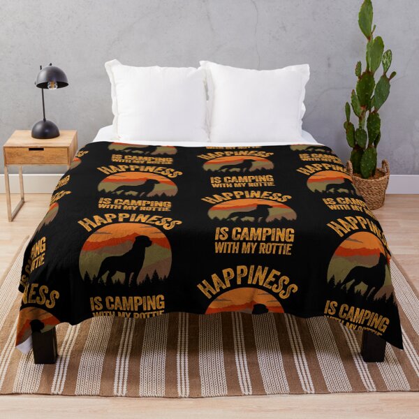 Item preview, Country Happiness Is Camping With My Rottweiler designed and sold by Guarddogdrive.