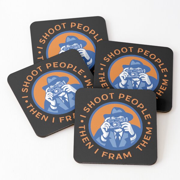 Item preview, "I Shoot People, Then I Frame Them"  designed and sold by ART-SUNRISE.