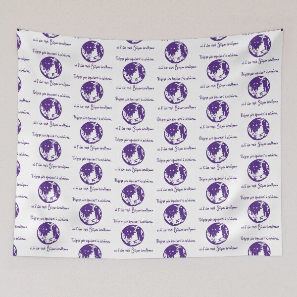 Item preview, The moon rose full: Ancient Greek Sappho quote (violet light) designed and sold by TheDoodlemancer.
