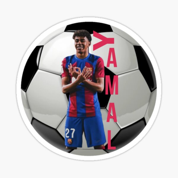 "Lamine Yamal" Sticker for Sale by MZater | Redbubble