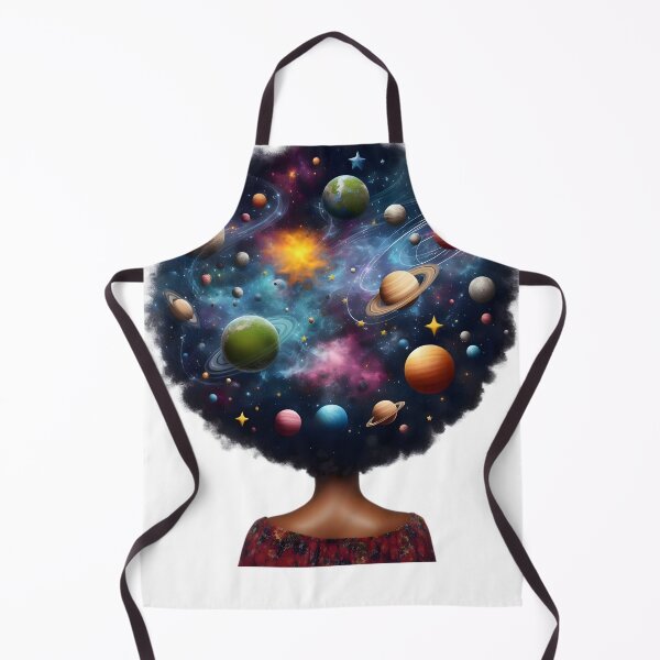 Item preview, Afrofuturism Afro Girl designed and sold by KitonicTees.