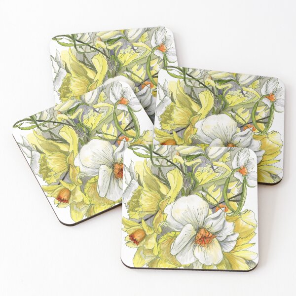 Item preview, Green Daffodils designed and sold by ALA Creative Studio.