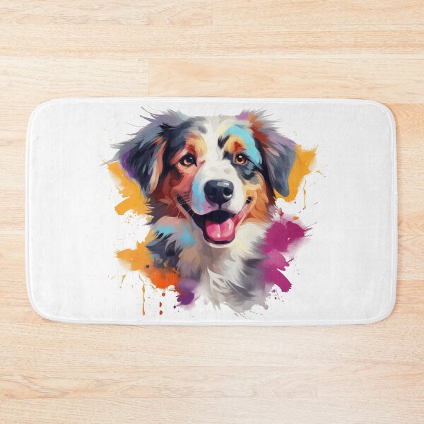 Item preview, Happy smiling colored puppy designed and sold by GoodThings66.