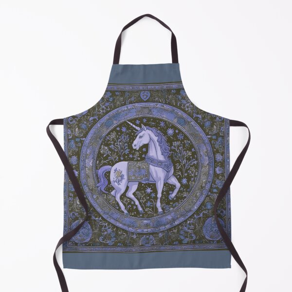 Item preview, Unicorn Medieval tapestry Renaissance fair, celtic, history, middle ages, fantasy designed and sold by AuroraXGreen.