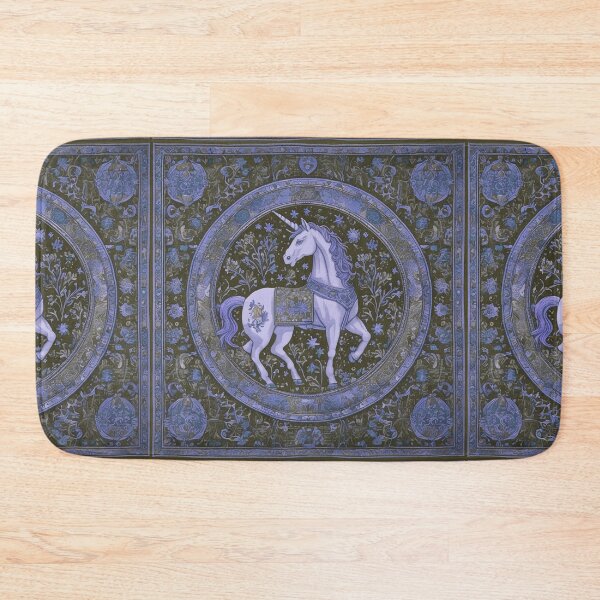 Item preview, Unicorn Medieval tapestry Renaissance fair, celtic, history, middle ages, fantasy designed and sold by AuroraXGreen.