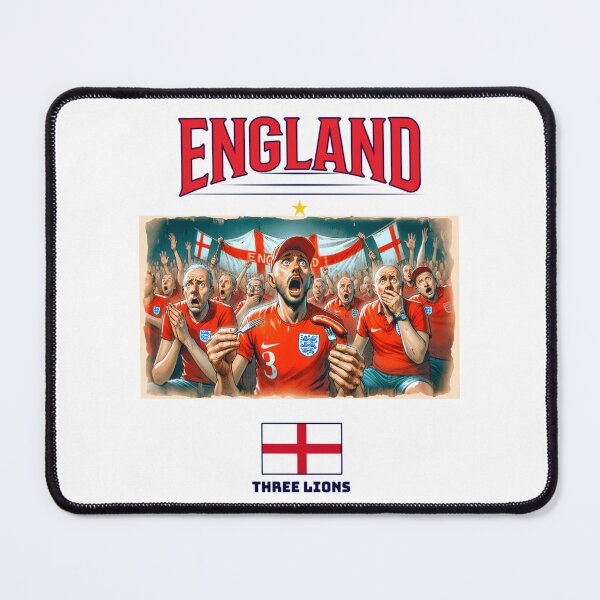 Item preview, English Fans Euro24, sausage on a Fork. England designed and sold by Get-Forked.