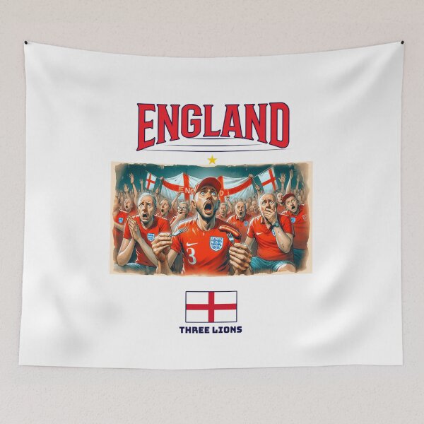 Item preview, English Fans Euro24, sausage on a Fork. England  designed and sold by Get-Forked.