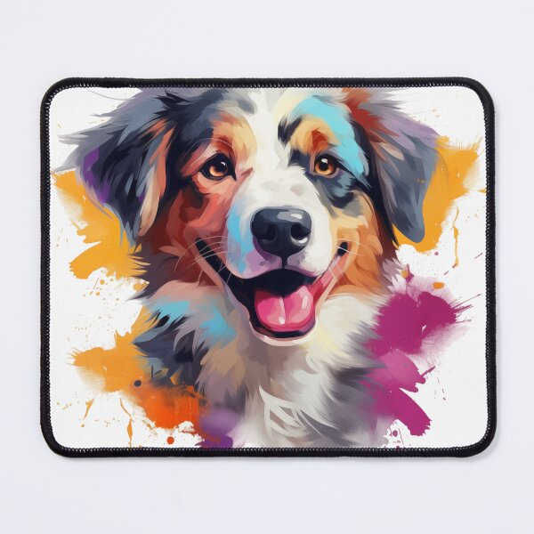 Item preview, Happy smiling colored puppy designed and sold by GoodThings66.