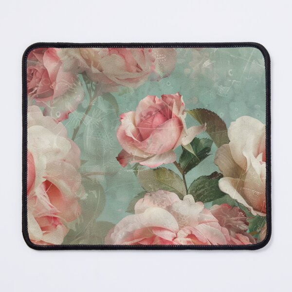 Item preview, Gloomy Roses in the Sky Shabby Chic Faded Antique Moody Floral Victorian Style designed and sold by AmandaArcane.