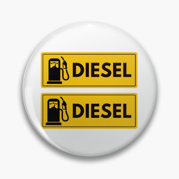 Item preview, Diesel Fuel Sign, Information Sign Diesel designed and sold by Kondi-Art.