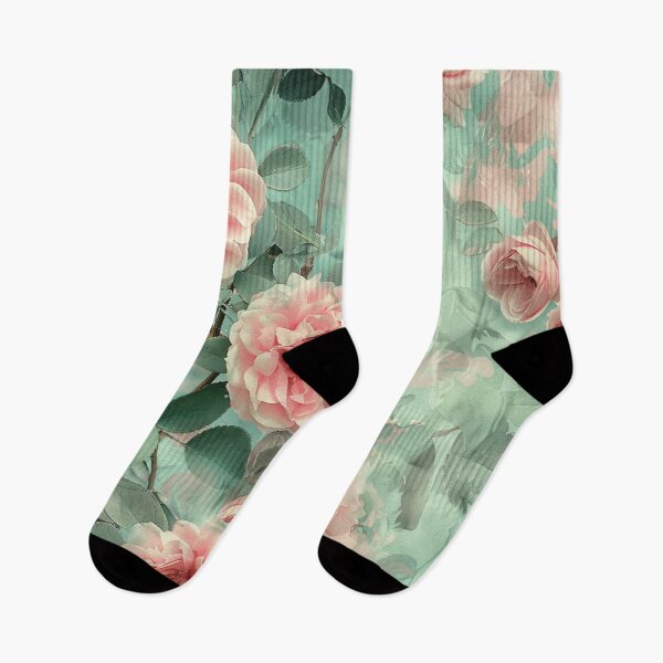 Item preview, Victorian Rose Garden Shabby Chic Faded Antique Moody Floral Victorian Style designed and sold by AmandaArcane.