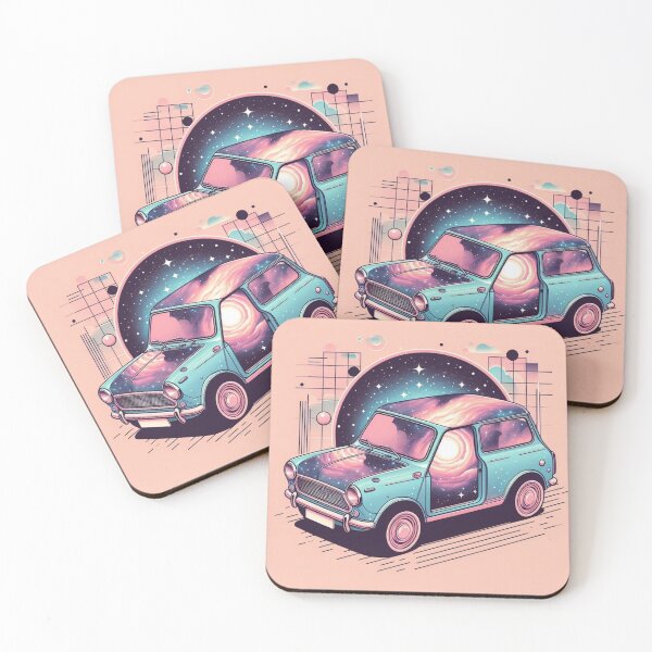 Item preview, Galactic Cruise: An Aesthetic Car Design designed and sold by StickerStudio27.