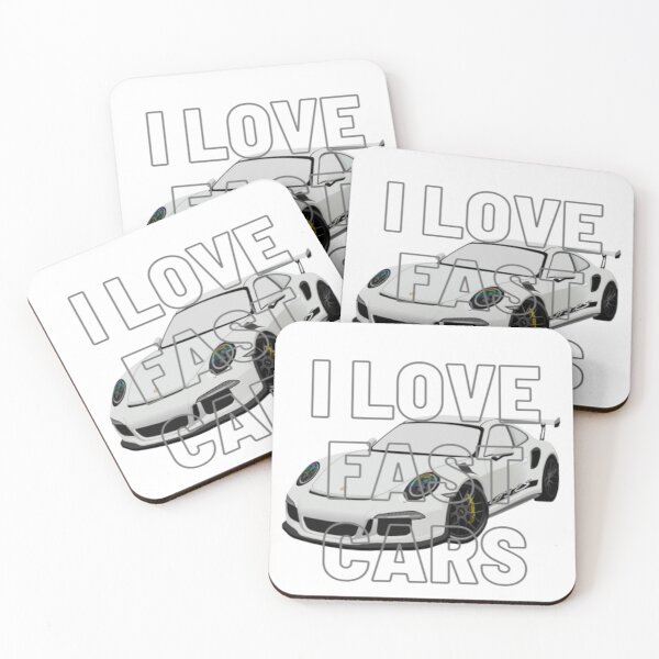Item preview, I love fast cars designed and sold by AdPaw.