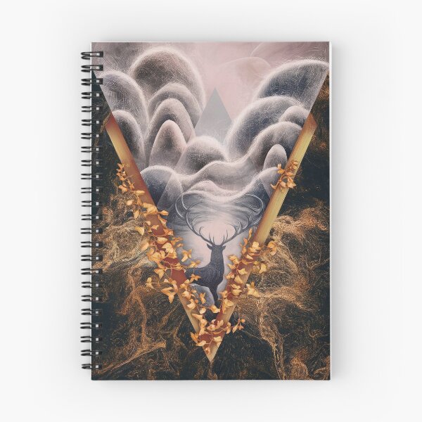 Item preview, Deer in a foggy forest designed and sold by Tajdi.