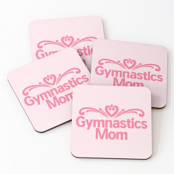 Item preview, Gymnastics Mom Pink Heart designed and sold by SweetClicks123.