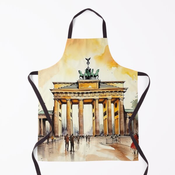Item preview, A Watercolor Design of the Brandenburg Gate - Berlin - Germany designed and sold by Sketch-Shack.
