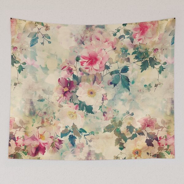 Item preview, Dainty and Feminine Shabby Chic Faded Antique Moody Floral Victorian Style designed and sold by AmandaArcane.